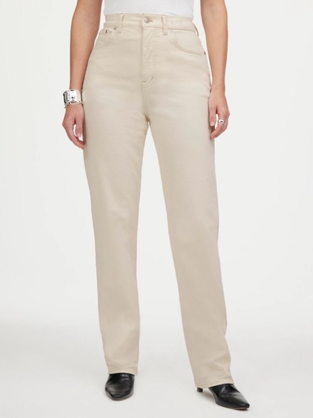 Madewell NWT The Curvy 90s Straight Jeans Size 24 in Vintage Canvas | High Rise